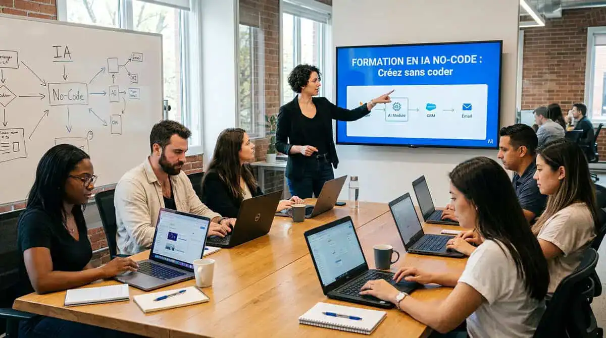 nouvelle ia formation dédiée au no-code et à l’automatisation